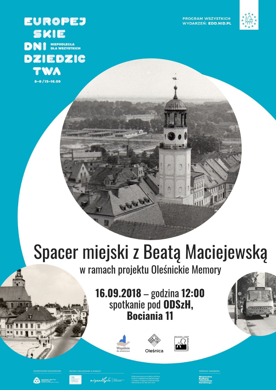 Zwiedzanie miasta z Beatą Maciejewską